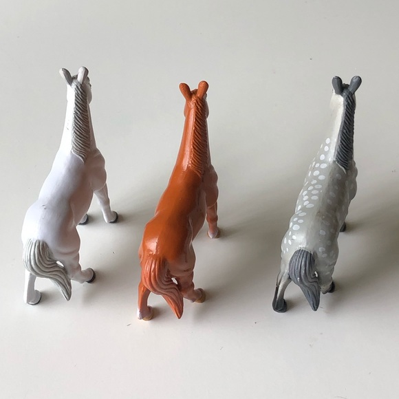 Lot of 3 plastic horses - Picture 4 of 6